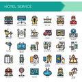 Hotel Services , Pixel Perfect Icons