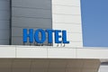 Hotel sign Royalty Free Stock Photo