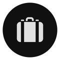 Hotel suitcase, icon