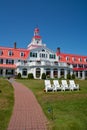 Hotel Tadoussac Royalty Free Stock Photo