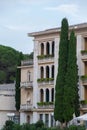 Hotel terraces and windows