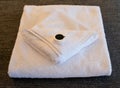 Hotel Towels & Soap Royalty Free Stock Photo