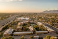 Hotel Tucson and U-Haul storage next to interstate.