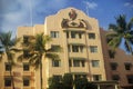 Hotel at Waikiki Beach, Honolulu, Hawaii Royalty Free Stock Photo