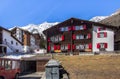 Hotels of Ski resort Saas-Fee in Switzerland