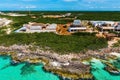 Hotels under construction at the Cuban northern keys