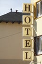 Hotelsign Royalty Free Stock Photo