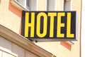 Hotelsign Royalty Free Stock Photo