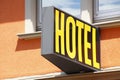Hotelsign Royalty Free Stock Photo