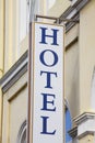 Hotelsign Royalty Free Stock Photo