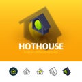 Hothouse icon in different style