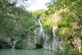 Hotnitsa Waterfall from Veliko Tarnovo province in Bulgaria