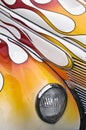 Hotrod Abstract Flames Royalty Free Stock Photo
