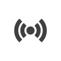 Hotspot signal vector icon