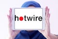 Hotwire company logo Royalty Free Stock Photo