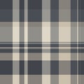 Hounds texture seamless pattern, antique textile plaid background. Other fabric check vector tartan in pastel and stone grey