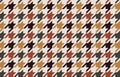 Hounds tooth seamless pattern background.