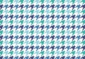 Houndstood seamless pattern background. Illustration design Royalty Free Stock Photo