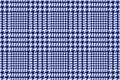 Houndstooth cobalt vector pattern