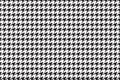 Houndstooth fabric pattern Royalty Free Stock Photo