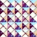 Houndstooth pattern on abstract geometric Royalty Free Stock Photo