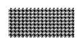 Houndstooth Pattern Classic Textile Fabric Design Element, vector design Generative AI Royalty Free Stock Photo