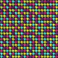 Houndstooth pattern. Seamless vector background Royalty Free Stock Photo