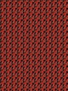 Houndstooth red and black Royalty Free Stock Photo