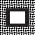 Houndstooth seamless pattern Royalty Free Stock Photo