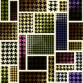 Houndtooth geometric pattern Royalty Free Stock Photo