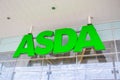 HOUNSLOW, LONDON, ENGLAND- 5th February 2021: ASDA supermarket sign