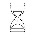 hour glass time counter icon Royalty Free Stock Photo