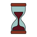 hour glass time counter icon Royalty Free Stock Photo