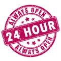 24 hour open stamp