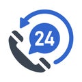24 hour support icon