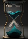 hourglass composition d illustration design art.