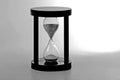 Hourglass counting the time