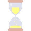 Hourglass icon rate vector time sand glass