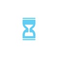 Hourglass icon. Vector illustration decorative design Royalty Free Stock Photo