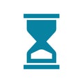 hourglass icon. Vector illustration decorative design Royalty Free Stock Photo