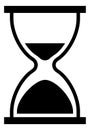 Hourglass icon. Waiting symbol. Loading time cursor