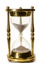Hourglass Isolated Royalty Free Stock Photo