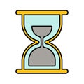 Hourglass, loading, waiting icon