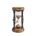 Countdown to Deadline. Hourglass concept Royalty Free Stock Photo