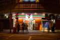 24 hours convenience store 7-11 or 7-Eleven opening all night