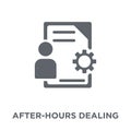 After-hours dealing icon from After hours dealing collection.