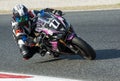 24 HOURS ENDURANCE OF MOTORCYCLING OF BARCELONA Royalty Free Stock Photo