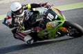 24 HOURS ENDURANCE OF MOTORCYCLING OF BARCELONA Royalty Free Stock Photo