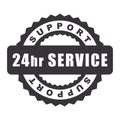 24 Hours Open service support