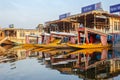 Housboat, Dal lake, Srinagar Royalty Free Stock Photo